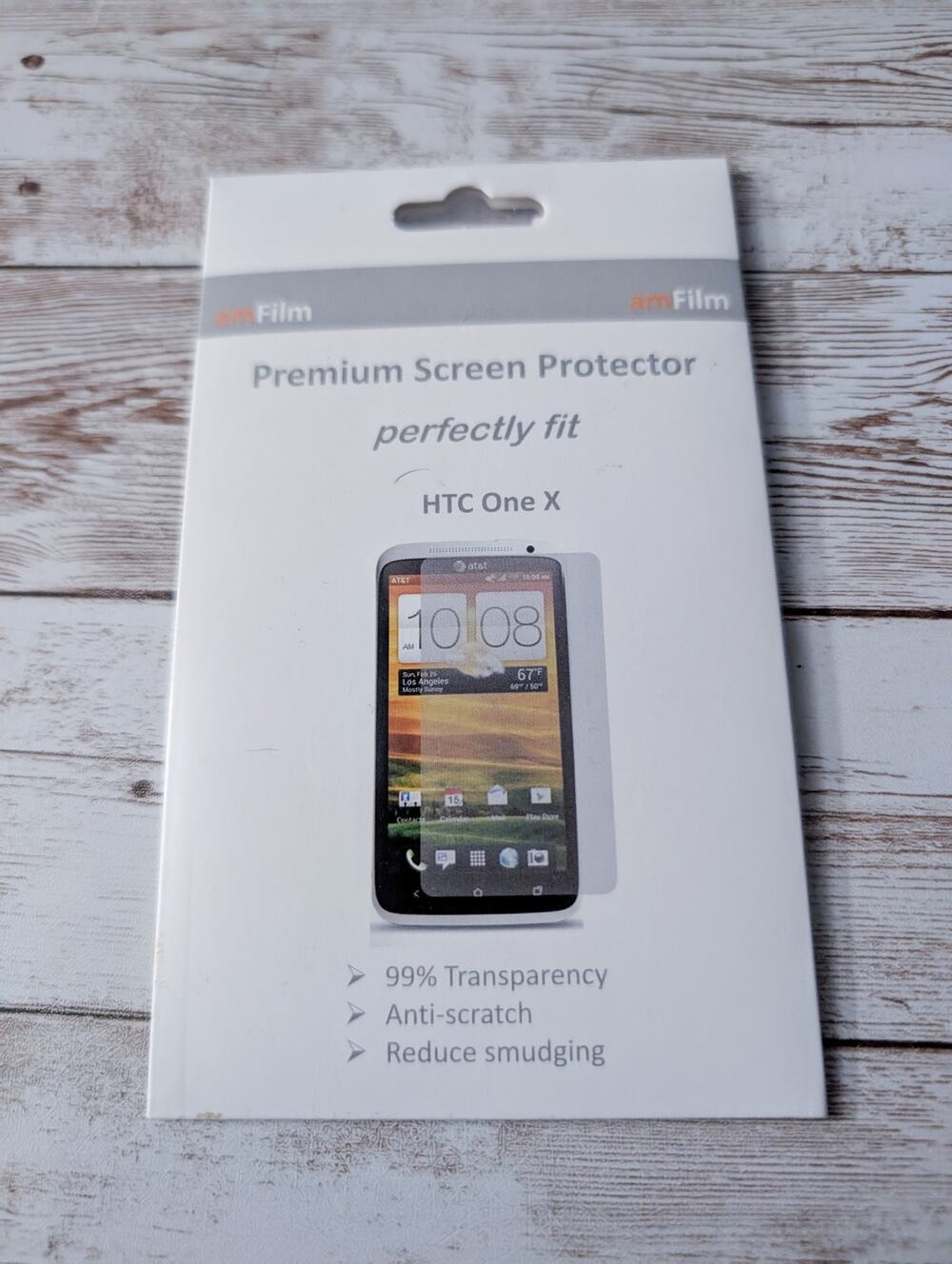 amFilm Premium Screen Protector HTC One X - Set of 2 - New (Open Box)